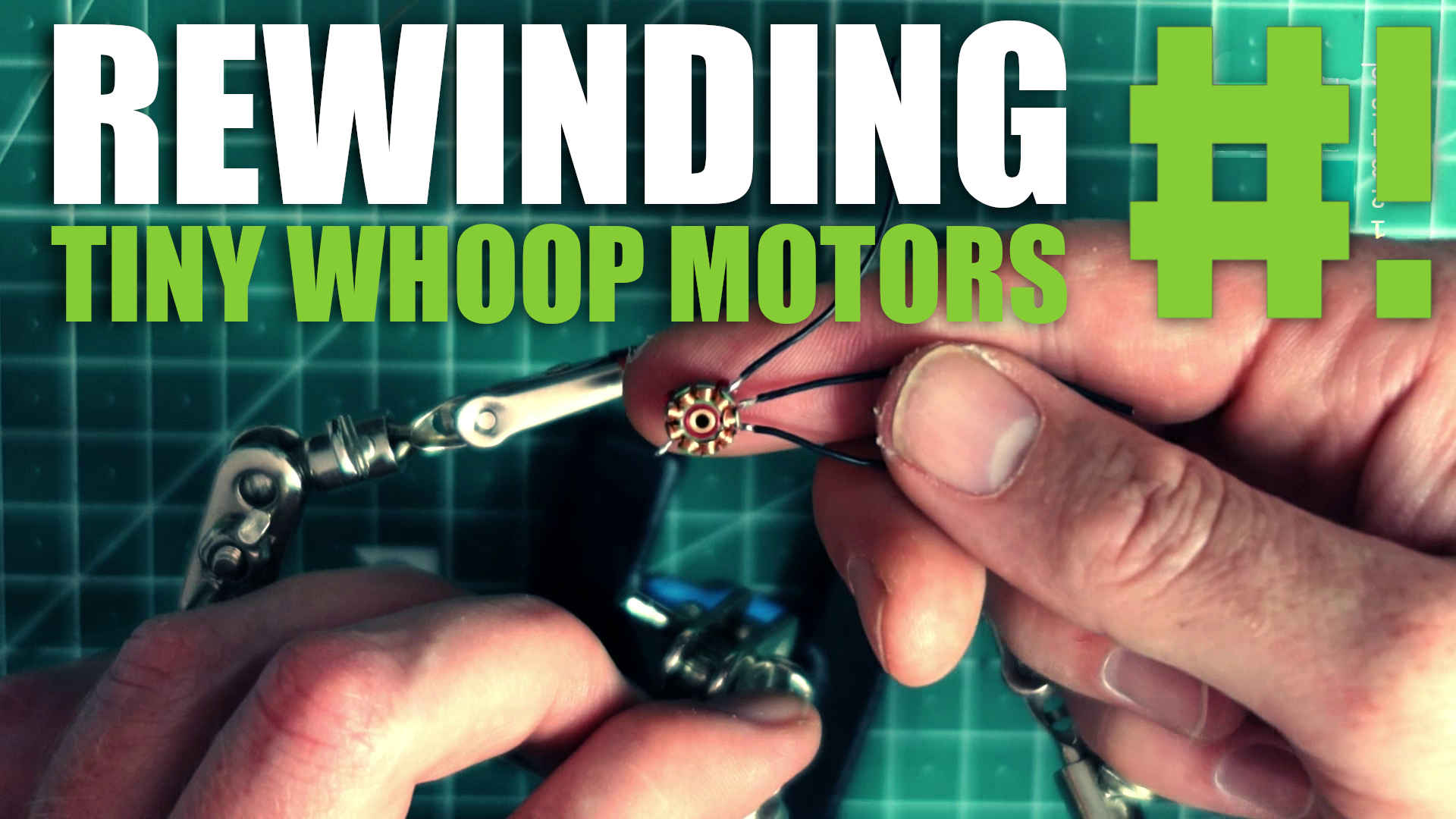 Rewinding Tiny Whoop Brushless Motors